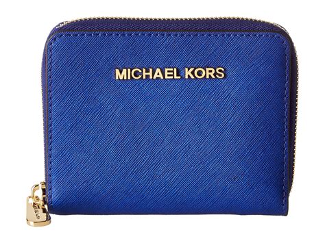 michael kors river blue wallet